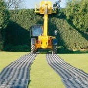 Plaque de roulage et répartition des charges