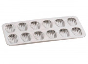 Plaque en fer blanc de 12 madeleines (Lot de 3)