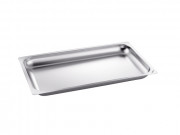 Plaque gastro GN 1/1 bord lisse - 4,6 L ou 8 L - P.20 mm à 65 mm