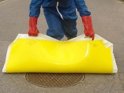 Plaque obturation egout