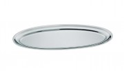 Plat ovale 34x23 cm - Inox 18/10, finition poli brillant