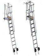 Plate forme d'accès individuelle - Hauteur de travail: de 380 à 483 cm - Charge d'exploitation : 150 kg