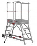 Plate forme roulante monobloc banche - Hauteur de travail :2.47 à 4.3 m3