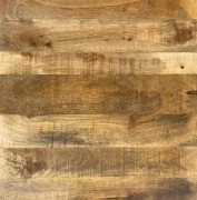 Plateau de table bistrot en bois de manguier - Format carré ou rectangulaire