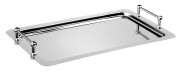 Plateau empilable en inox poli miroir - Dim. GN 1/1 - Ep. 0.8 mm