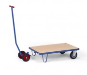 Plateau roulant avec timon - Capacité 500 kg