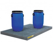 Plateforme de rétention en acier galvanisé