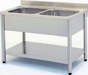 Plonge murale démontable 1 ou 2 bacs