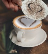 Pochoir café en inox