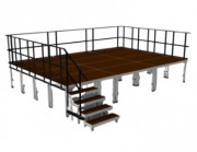 Podium et scène de spectacle