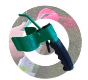 Poignée forestière en métal