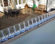 Pointes anti intrusion murales