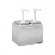 Pompe à sauce neutre 2 x 2 L