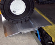 Pont de chargement amovible en aluminium - Charge 4000 kg