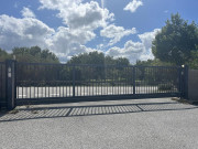 Installation portail automatique industriel sur mesure