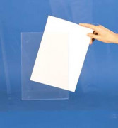 Cadre d'affichage sur porte vitrée - Lot de 5 pièces