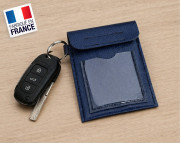 Porte carte avec porte-clés