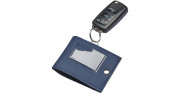 Porte cartes et clé véhicule - En simili cuir - Dimensions : 90 x 70 mm