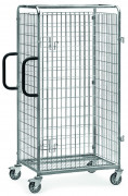 Porte et double-portes battantes pour chariot