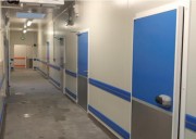 Porte isotherme pour chambre froide positive ou négative - Epaisseur de 60 à 120 mm