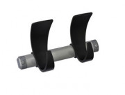 Porte-manteaux mural en acier - 2 à 5 crochets