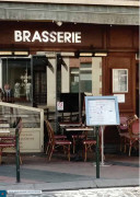 Porte menu sur pied en inox ou laiton