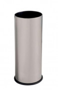 Porte-parapluies acier - Capacité : 27 L  - Dimensions (H x Diamètre): 600 x 265 mm - Matières : Inox ou acier