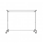 Porte-vêtements double largeur