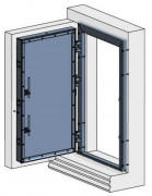 Porte ou trappe anti inondation