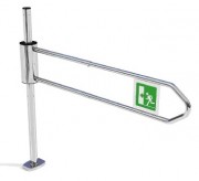 Portillon issue de secours extensible à ouverture gauche et droite