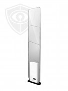 Portique antivol en plexiglass à radiofréquence 8,2 MHz - Détection inter-antennes de 120 à 220 cm