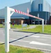 Portique gabarit de hauteur pivotant