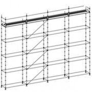 Portique passage piéton pour échafaudage