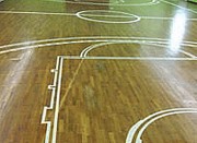 Pose et rénovation revêtement de sol sportif