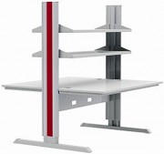 Poste de travail électronique double face