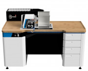 Table de polissage 230V - 1720x980 mm - Moteur broche intégré 2,1 kW - Plage de vitesse de 300 à 4500 min-1
