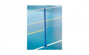Poteaux de badminton lestés – Loisirs – H.1550 mm x P.300 mm x L.300 mm - Acier plastifié - Platine forme “3 pieds”