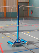 Poteaux de badminton - Entraînement / Scolaire - H.1550 mm
