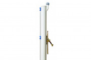 Poteaux de compétition tennis - Aluminium - Diamètre : Ø 90 mm - Avec fourreaux à sceller et couvercle