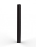 Potelet de ville à tête bombée en acier galva - H.1000 mm à 1200 mm - ?.60 mm à 114 mm