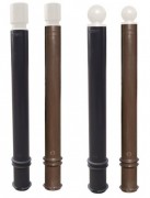 Potelet à mémoire de forme - PMR - Dim. ?100 x H1560 mm - ? sceller