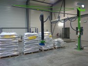 Potence sur fût avec rail - Force 50 kg