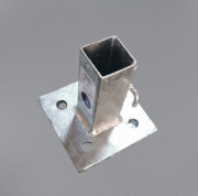 Potence d'ancrage en T sur acrotère