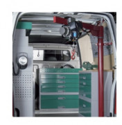 Potence de levage pour véhicule utilitaire