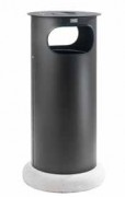 Poubelle de ville avec cendrier - 80 L