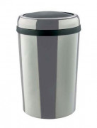 Poubelle à couvercle basculant inox