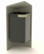Poubelle en béton