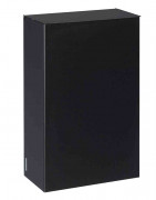 Poubelle murale acier Gris Manganèse MANGA