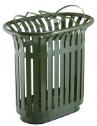 Poubelle tri sélectif extérieur 2 flux TULIPE