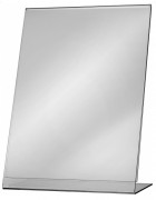 Présentoir incliné - Acrylique 2 mm - Format : A3, 1/3 A4, A5 ou A6